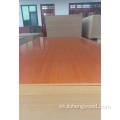 Color de grano de madera PVC Napa